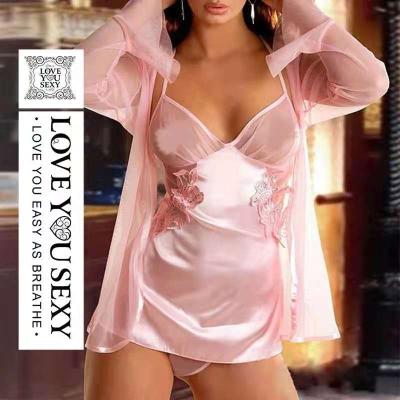 China Spandex/nylon custom made luxury lenceria plus size women's nightwear allure women sexy honeymoon dressing sexy Babydoll for sale