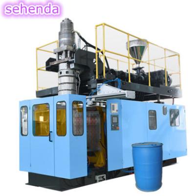 China automatic machine 220 Litre PE L- ring drums making machine blow molding machine in China for sale