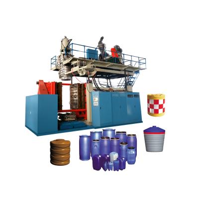 China Plastic HDPE PE traffic cone extruding blow molding machine price for sale