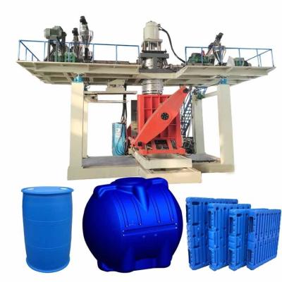 China plastic extrusion blow moulding machine water tank 5000l moulding machine five layers Te koop