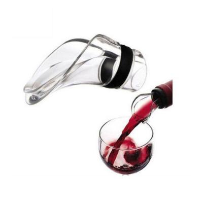 China Stocked USA Wine Bottle Pourer Spout Bar Wine Accessories Hot Sale Wine Aerator Decanter British for sale