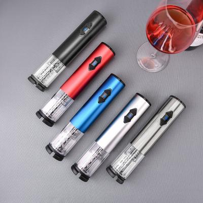 China Amazon Best Viable Selling Electric Bottle Opener Battery Operated One Touch Wine Opener Supports Customization for sale