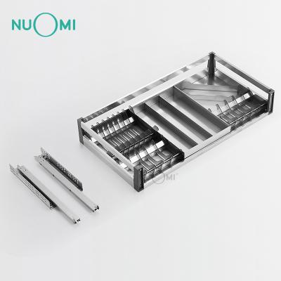 China NUOMI Easy Terras Series Multifunctional Cabinet Sliding Drawer Pull Out Kitchen Wire Baskets for sale