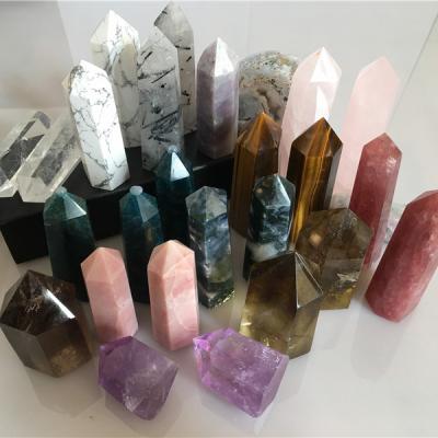 China China Wholesale High Quality Natural Point Crystal Obelisk, Point Tower Crystal Obelisk for sale