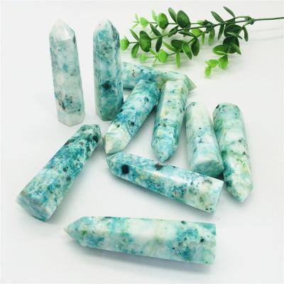 China Phoenix natural stone crystals healing tower quartz china chrysocolla crystal point for decoration for sale