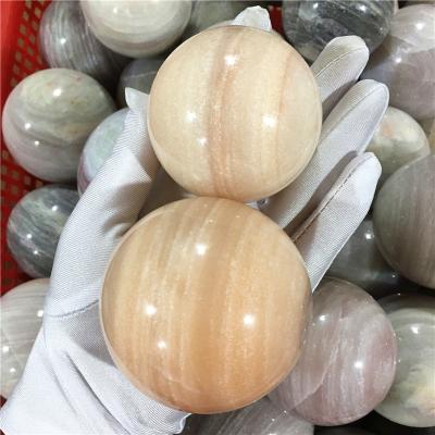 China China hot sale natural quartz stone crystal balls yellow and purple aventurine crystal sphere for sale for sale