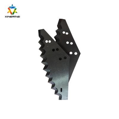 China Wear-resisting Mixing Blade Cutting Mixer Knife Feeding Blade For Livestock Forage for sale