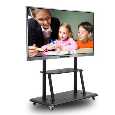 China Education.Training.Office 86 75 65 Inch Large Size Touch Screen Office Display Equipment 4K School LCD Touch Panels All In One Touch Screen PC for sale