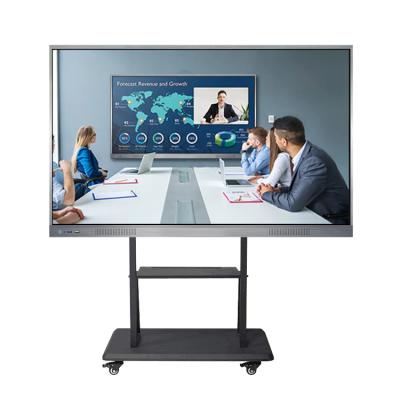 China Hot Selling 4K Education.Training.Office Digital Whiteboard Show 65 75 86 Inch Interactive Flat Panel Multi Touch Screen for sale