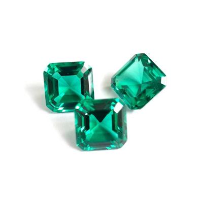 China High Quality Nanosital Nanosital Green Green Cut Green Loose Gemstone for sale