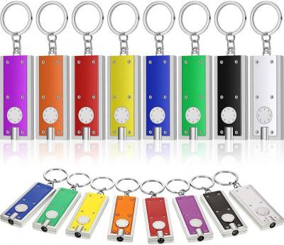 China Hot Sale Metal LED Light Military Camping Key Chain for sale