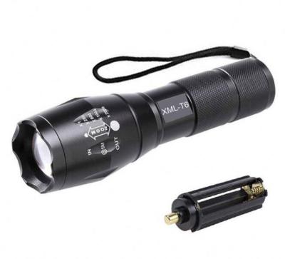 China Zoom-able Waterproof Portable Outdoor Camping Light Front Led Bicycle Flashlight Q5 Mini Torch Lanterns Tactical Flashlight Bike Light for sale