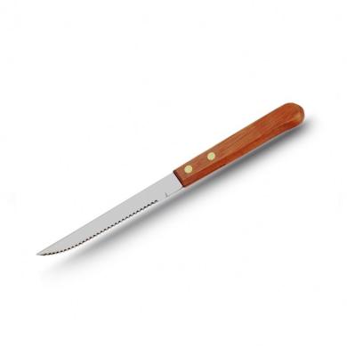 China Solo Explorer Stocked Serated Steak Knife for sale