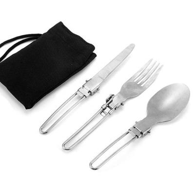 China Durable EXPLORER 2 SOLO Portable Camping Cutlery in-1 for sale