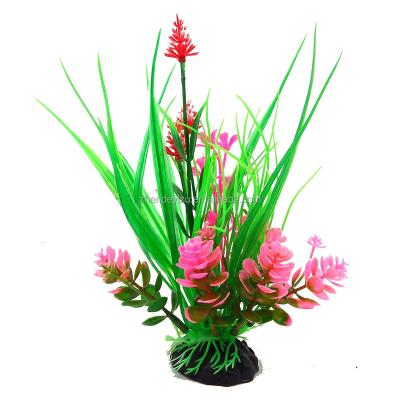 China plastic aquarium accessories, aquarium plastic plants, artificial plastic plants for aquarium decoration for sale