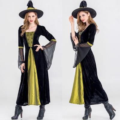 China Cotton 2020 Newest Halloween Witch Costume Women, Women Cosplay Costume for sale