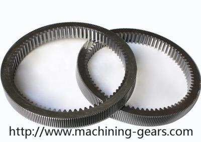 China Machinery Parts Steel Internal Gear , Gearbox Parts Large Ring Gear for sale