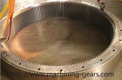 China Textile Machinery Large Diameter Gears Brushing Big Internal Tooth Gear for sale