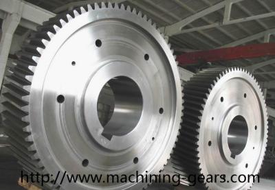 China Large Diameter Gears Construction Machinery Parts External Spur Gear for sale