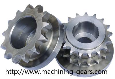 China High strength Chain Sprocket Wheel 0.03mm Tolerance Stable Performance for sale