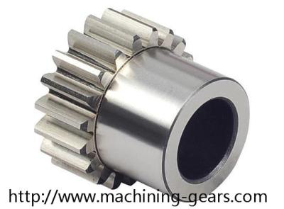 China Custom Double Reduction Gear , Straight Double Spur Gear Abrasion Resistant for sale