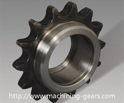 China CNC Machining Single / Double Chain Sprocket Wheel With Hardened Teeth for sale