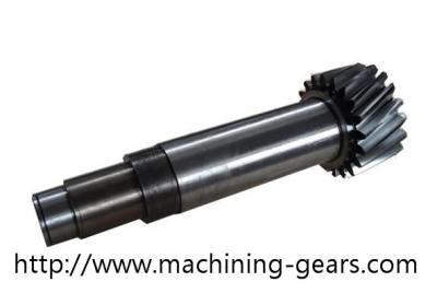 China CNC Machining Transmission Hard Parts Helical Gear Shaft Stainless Steel Material for sale