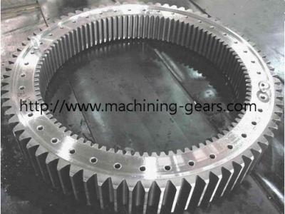 China Mining Machinery Big Internal Gear Ring Stainless Steel Gears 0.03mm Tolerance for sale