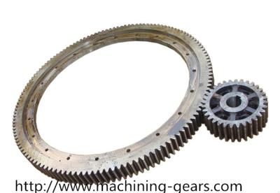 China Auto Starter Motor Ring Gear Wheel Tooth CNC Lathe Turning OD 100mm - 1100mm for sale