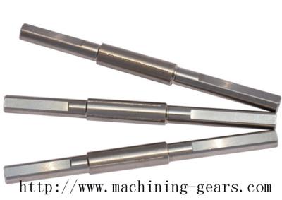 China 0.01mm Stainless Steel Motor Machined Shaft , Precision Motor Drive Shaft for sale