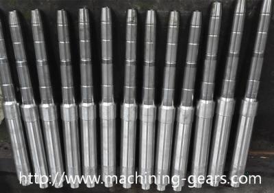 China Auto Spare Parts Aluminum Motor CNC Machined Shaft Galvanized Surface Treatment for sale