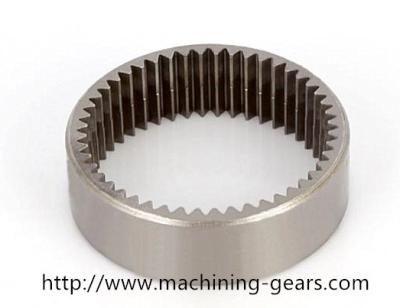 China Metallurgy Machinery Teeth Internal Gear / Stainless Steel Starter Motor Ring Gear for sale