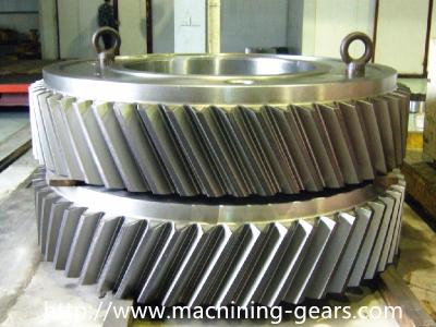 China 20CrMnTi Steel Large Ring Gear Heat Treatment Transmission Gears for sale