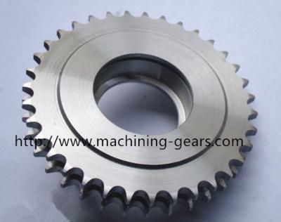 China Steel Chain Sprocket Wheel Double Plate Large Pitch Diameter Gear for sale