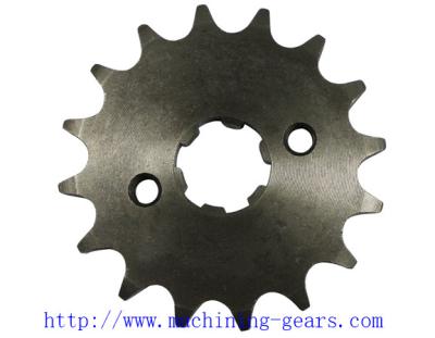 China Standard Motorcycle Chain Sprocket , ISO Certified 16 Tooth Sprocket Wheel for sale