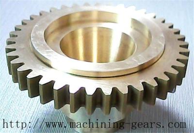 China Motor Parts Standard Large Diameter Gears Wheel Aluminum External Ring Gear for sale