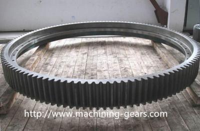 China Industrial Custom Large Diameter Gears With Stainless Steel Material for sale