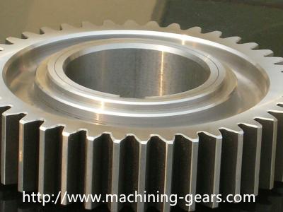 China CNC Machined Aluminum Spur Gears Toothed Wheel For Textile Machinery / Lathe for sale