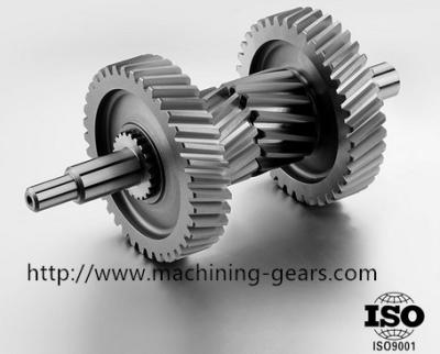 China Customed Double Gears , Auto Parts Steel Helical Gears Diameter 20mm - 2200mm for sale