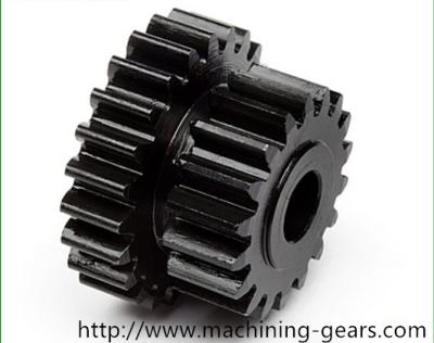 China Standard External Spur Double Gears With SS / HSS / Copper Primary Materials for sale