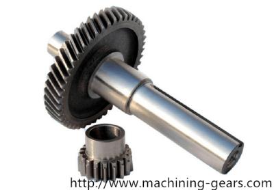 China Harded Stainless Steel Gear Shaft Transmission Spline OD 20mm - 2200mm for sale