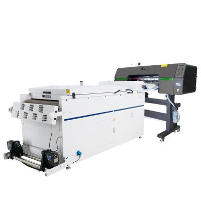 China Garment Shops Textile 4 Yinstar I3200 Head Digital Pet Dtf Film Dtf Printer T-shirt Printing Machine For Small Business for sale