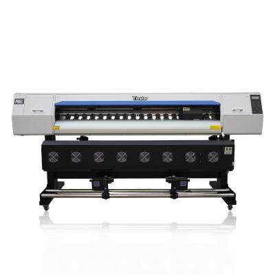 China Yinstar advertising printer i3200 1.8m large format eco indoor outdoor solvent printer vinyl wrap printer printing machine price for sale