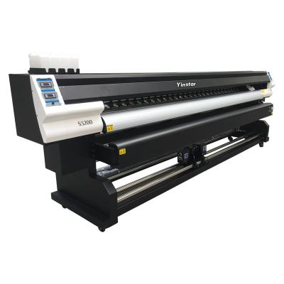 China Yinstar XP600 double head large format 3.2m eco printer outdoor advertising banner banner printer for printing shops for sale