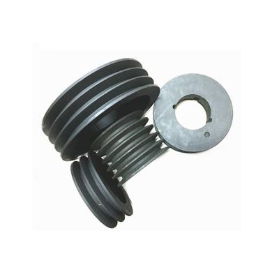 China Factory Standard V Belt Pulley 3/4 Inch Hole 6 Spline Cast Iron V Groove Pulley for sale