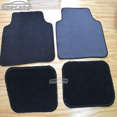 China Cheap Car Waterproof/Dustproof/Non-slip/Easy to Clean Mats Universal Velvet Floor Mat Carpet for sale