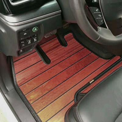 China Newest Car Floor Easy Clean Non-Slip Wooden Mat Warm Fashion Dustproof/Non-Slip/Easy to Clean for sale