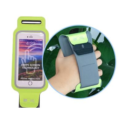 China Wholesale Handheld Mobile Accessories Manufacturing Custom Waterproof Universal Armband Women Cloth Handheld Mobile Phone Case for sale