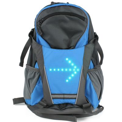 China With Latest Design USB LED Safety Led Light Turn Signal Road Bike Backpack for sale