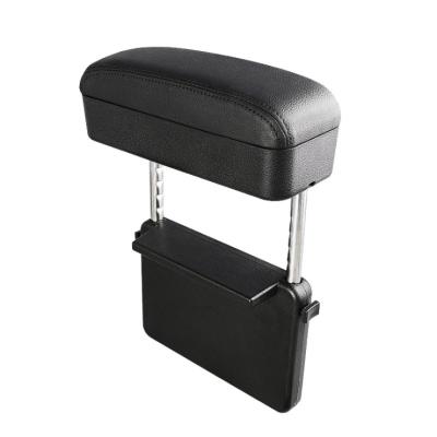 China Waterproof Universal Car Multifunctional Accessories Storage Boxes Console Armrest Car ABS+Leather Interior Decorative for sale